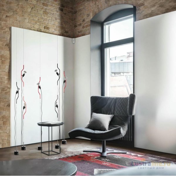 Подвесной светильник Loft IT Parentesi 10346/1 Red Подвесной светильник Loft IT Parentesi 10346/1 Red