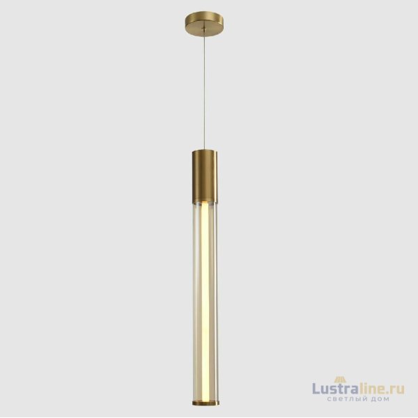Подвесной светильник Crystal Lux LINEUP SP11W LED BRASS
