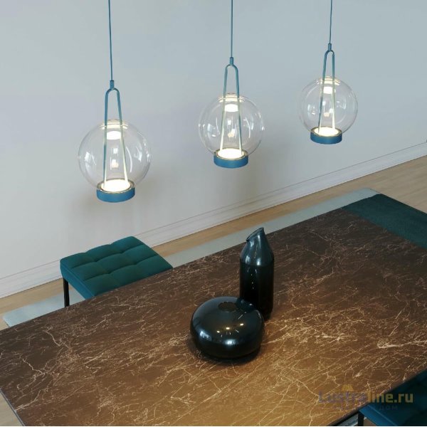 Подвесной светильник Eurosvet Frasco 50267/1 LED синий a069345