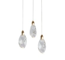 Подвесной светильник Delight Collection OD2439-3 gold/clear