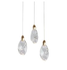 Подвесной светильник Delight Collection OD2439-3 gold/clear