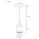 Подвесной светильник Arte Lamp Electra A7002SP-1AB