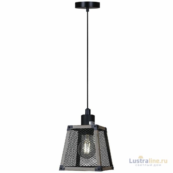 Подвесной светильник Illumico IL1006-1P-05 BK WOOD Подвесной светильник Illumico IL1006-1P-05 BK WOOD