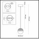 Подвесной светильник Odeon Light Roni 5037/9L