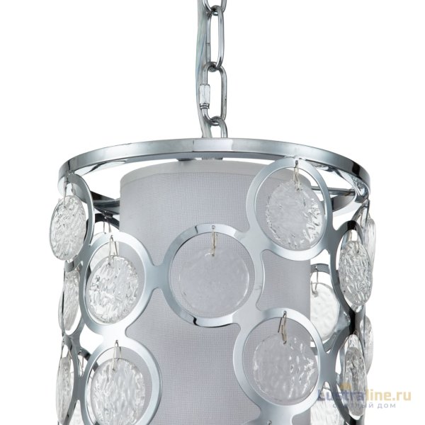 Подвесной светильник Indigo Monile 13010/1P Nickel V000212 Подвесной светильник Indigo Monile 13010/1P Nickel V000212
