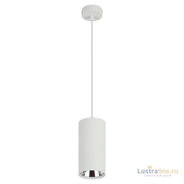 Подвесной светильник ЭРА PL12 GX53 WH/SL Б0048543