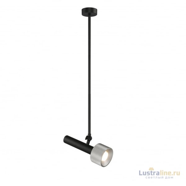 Подвесной светильник iLedex Delta 2361-1 BK+SL