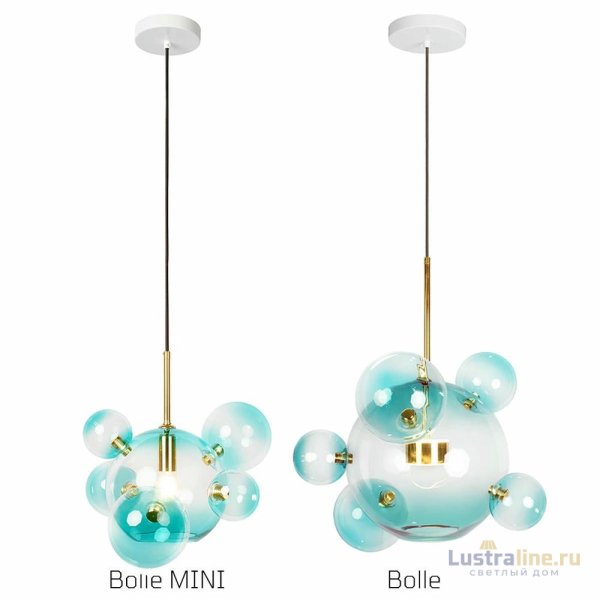 Подвесной светильник Loft IT Bolle 2027-P6 Blue mini