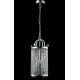 Подвесной светильник Crystal Lux Tadeo TADEO SP4 D200 CHROME/TRANSPARENTE