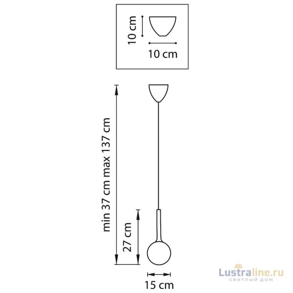 Подвесной светильник Lightstar Globo 813011 Подвесной светильник Lightstar Globo 813011