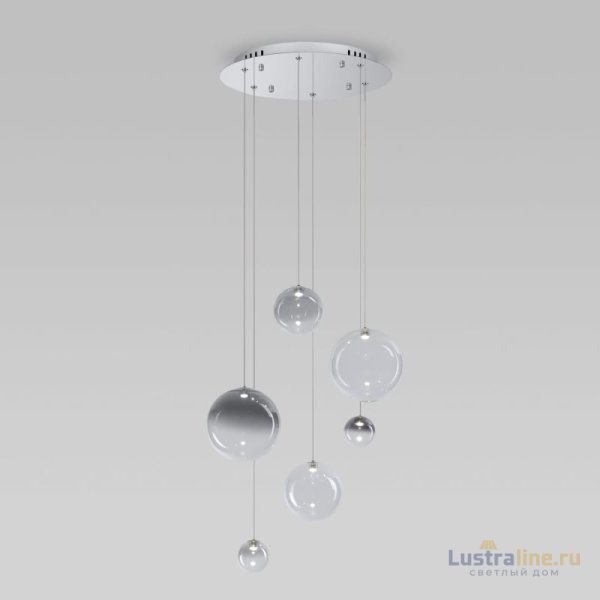Подвесной светильник Eurosvet Wonder 50230 LED хром a062052 Подвесной светильник Eurosvet Wonder 50230 LED хром a062052