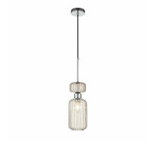 Подвесной светильник Escada Gloss 1141/1S Chrome/Beige УЦ