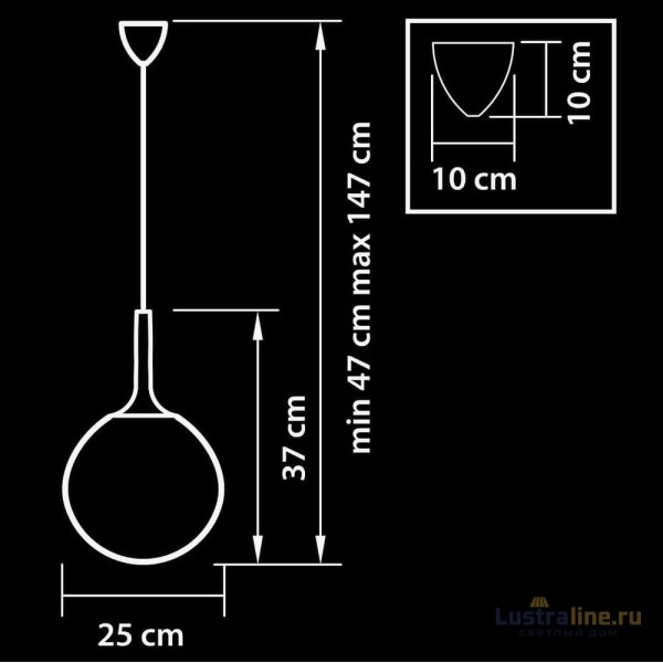 Подвесной светильник Lightstar Globo 813031 Подвесной светильник Lightstar Globo 813031