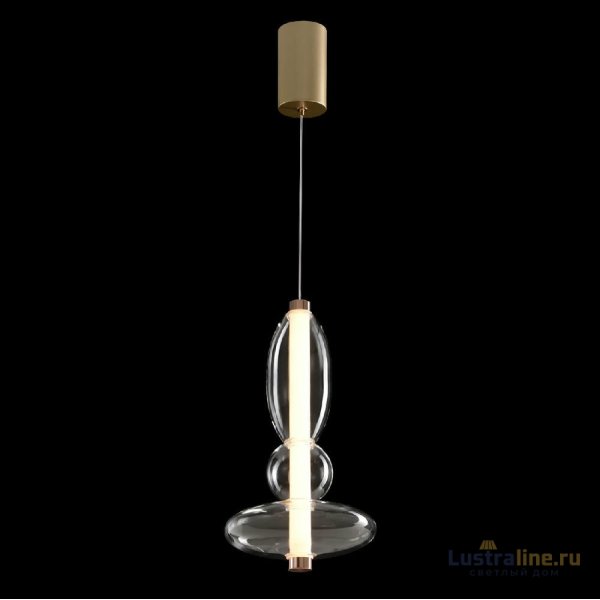 Подвесной светильник Crystal Lux QUASAR SP10W LED TRANSPARENT Подвесной светильник Crystal Lux QUASAR SP10W LED TRANSPARENT