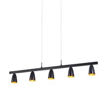 Подвесной светильник Delight Collection 184 P0184-5A black/gold
