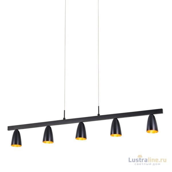 Подвесной светильник Delight Collection 184 P0184-5A black/gold Подвесной светильник Delight Collection 184 P0184-5A black/gold