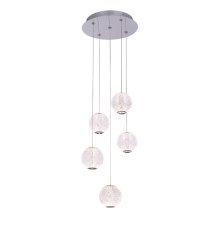 Подвесной светильник Delight Collection MD20001012 MD20001012-5A chrome