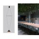 Подвесной светильник Italline IT03-1430 black/orange