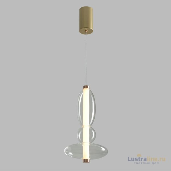 Подвесной светильник Crystal Lux QUASAR SP10W LED TRANSPARENT Подвесной светильник Crystal Lux QUASAR SP10W LED TRANSPARENT