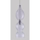 Подвесной светильник Crystal Lux Iris SP1 B Transparent