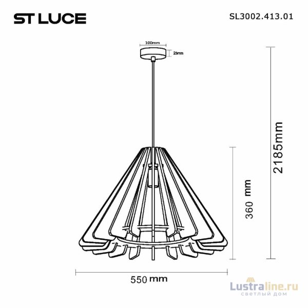 Подвесной светильник ST Luce Sentito SL3002.413.01