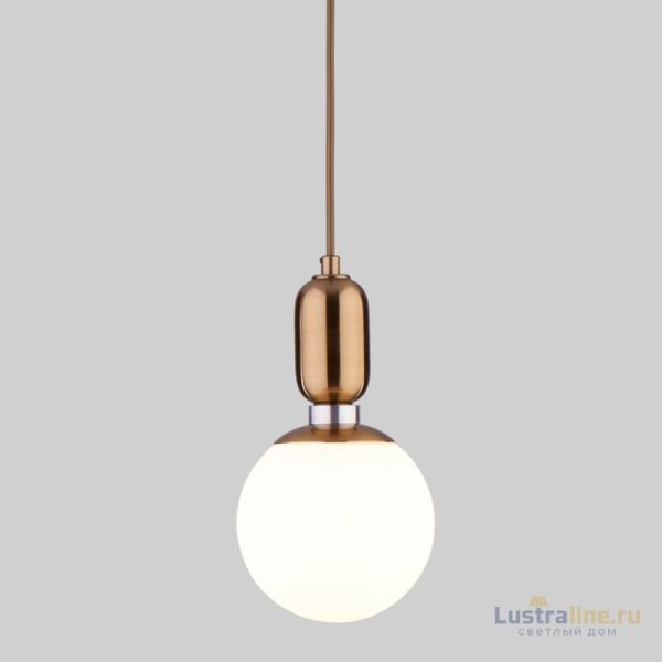 Подвесной светильник Eurosvet Bubble 50151/1 латунь