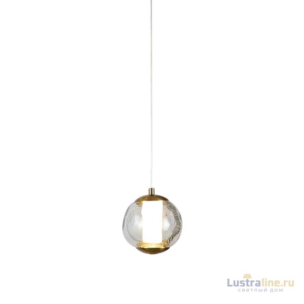 Подвесной светильник Delight Collection OD2437-1 gold/clear Подвесной светильник Delight Collection OD2437-1 gold/clear