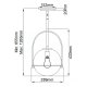 Подвесной светильник Hinkley Somerset QN-SOMERSET-P-C-HB