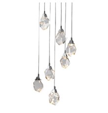 Подвесной светильник Delight Collection Crystal rock MD-020B-7 chrome