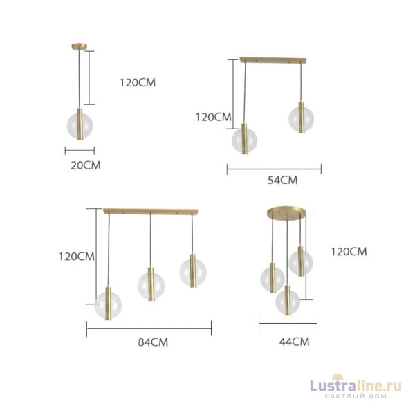 Подвесной светильник ImperiumLoft Center 140600-26