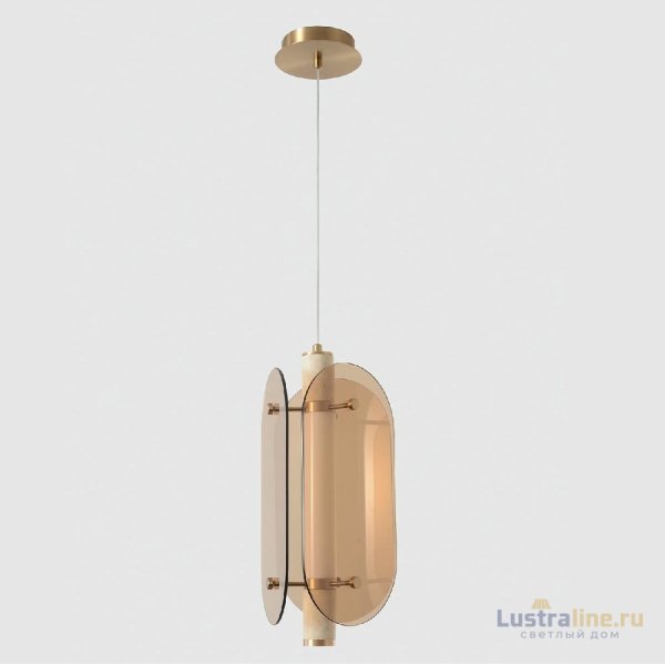 Подвесной светильник Crystal Lux AMARILLO SP18W LED BRASS Подвесной светильник Crystal Lux AMARILLO SP18W LED BRASS