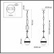 Подвесной светильник Odeon Light Pendant Krema 5441/1A