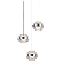 Подвесной светильник Delight Collection MD22030002 MD22030002-3A chrome/clear УЦ