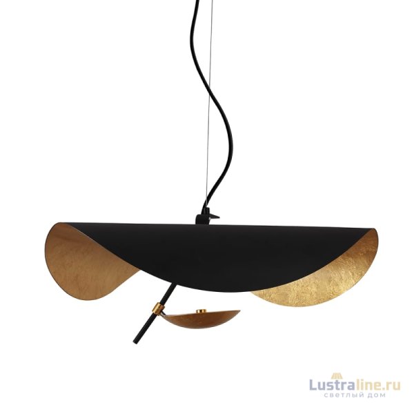 Подвесной светильник Delight Collection 8821 8821P/D600 black/gold Подвесной светильник Delight Collection 8821 8821P/D600 black/gold