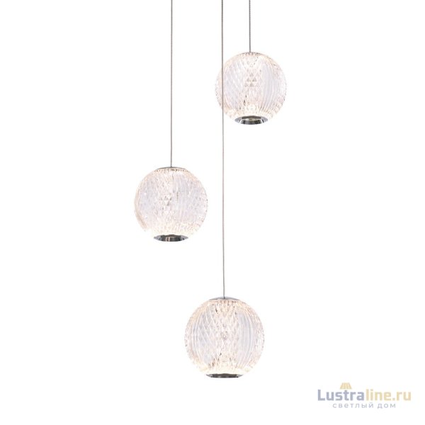 Подвесной светильник Delight Collection MD20001012 MD20001012-3A chrome Подвесной светильник Delight Collection MD20001012 MD20001012-3A chrome
