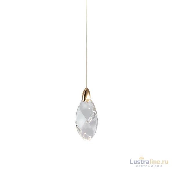 Подвесной светильник Delight Collection OD2439-1 gold/clear Подвесной светильник Delight Collection OD2439-1 gold/clear