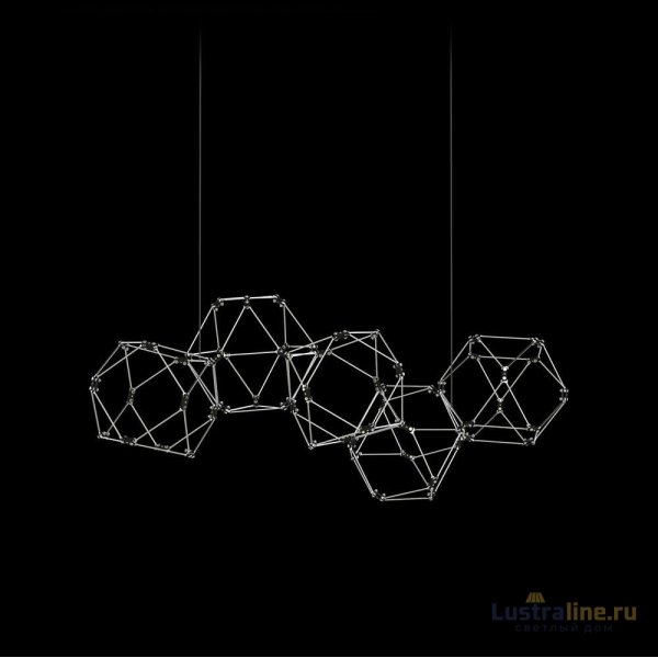 Подвесной светильник Delight Collection Lucciola MD18001068-5A chrome Подвесной светильник Delight Collection Lucciola MD18001068-5A chrome