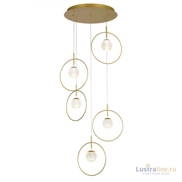 Подвесной светильник Delight Collection MD21001043 MD21001043-5A gold Подвесной светильник Delight Collection MD21001043 MD21001043-5A gold