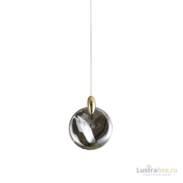 Подвесной светильник Delight Collection OD2440-1 gold/grey Подвесной светильник Delight Collection OD2440-1 gold/grey