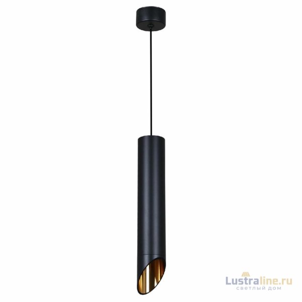 Подвесной светильник Reluce 16007-0.9-001LD 300mm GU10 BK+GD