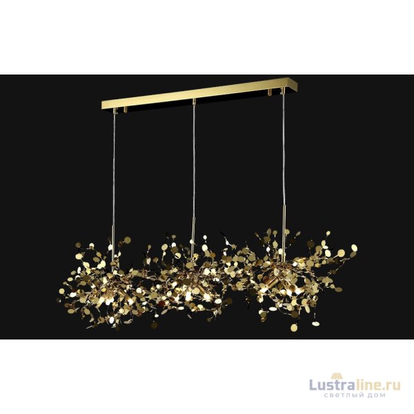 Подвесной светильник Crystal Lux GARDEN SP3х3 L1200 GOLD Подвесной светильник Crystal Lux GARDEN SP3х3 L1200 GOLD
