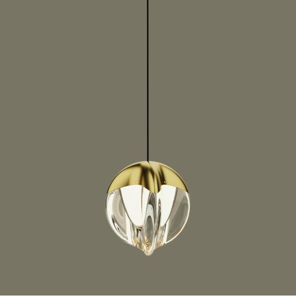 Подвесной светильник Delight Collection MD24001033-1A gold/clear