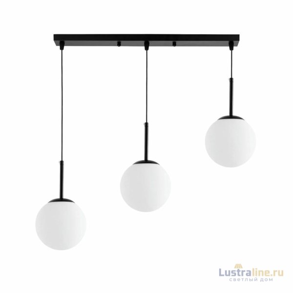 Подвесной светильник Lumina Deco Fredica LDP 6030-3-PR BK Подвесной светильник Lumina Deco Fredica LDP 6030-3-PR BK
