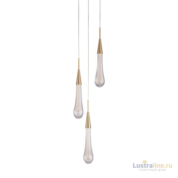 Подвесной светильник Delight Collection Pour MD2060-3A br.brass