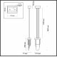 Подвесной светильник Odeon Light Foros Hightech 5438/12L