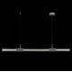 Подвесной светильник Crystal Lux LINEUP SP24W LED CHROME