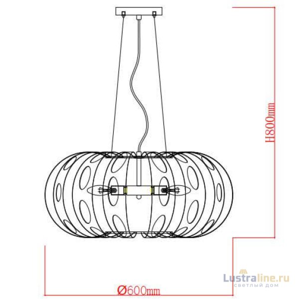 Подвесной светильник Rivoli Meike 4080-205 Б0047924 Подвесной светильник Rivoli Meike 4080-205 Б0047924