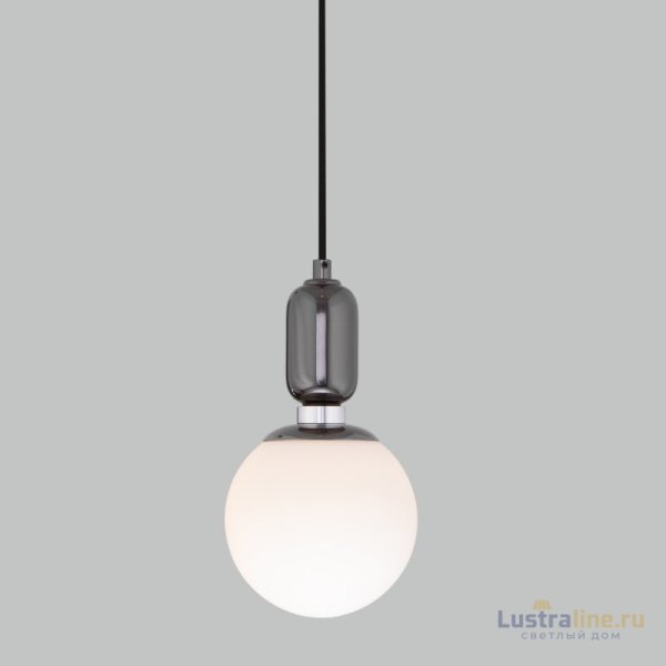 Подвесной светильник Eurosvet Bubble 50151/1 черный жемчуг