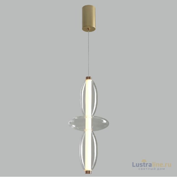 Подвесной светильник Crystal Lux QUASAR SP14W LED TRANSPARENT Подвесной светильник Crystal Lux QUASAR SP14W LED TRANSPARENT