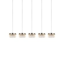Подвесной светильник Delight Collection MD21020075 MD21020075-5B satin nickel